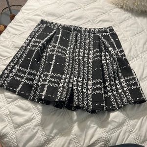 plaid skirt